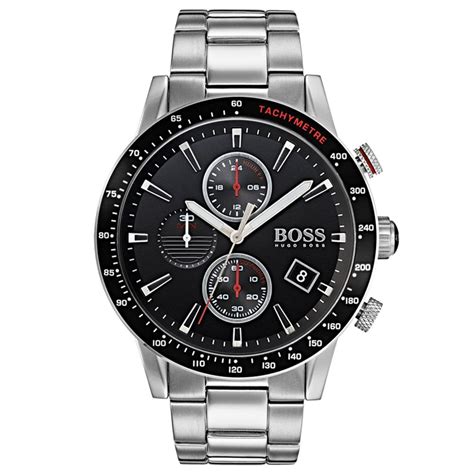 hugo boss watch black face.